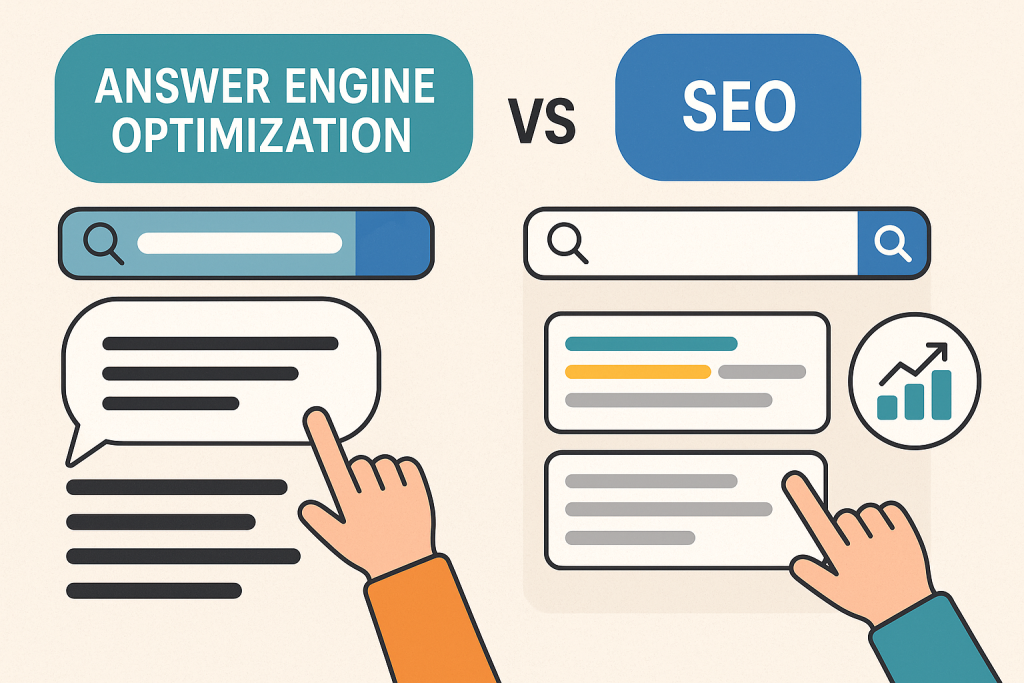AEO vs. SEO: Quick Comparison
